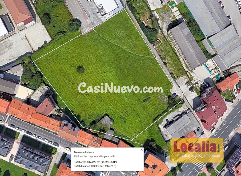 Suelo urbano para viviendas en Santander