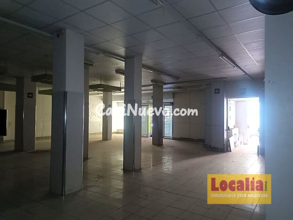 Local comercial con almacén en el centro de Palencia
