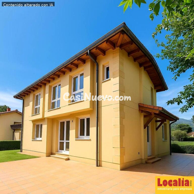 Chalet pareado con jardín en Argomilla de Cayón