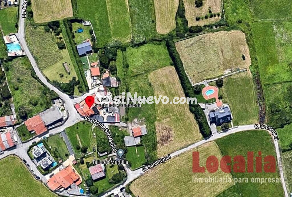 Amplios terrenos cerca del centro de Santander.