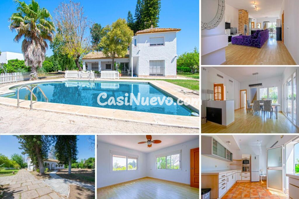 Espectacular chalet independiente en Espartinas, en Urbanización Los Tres Pinos!!!