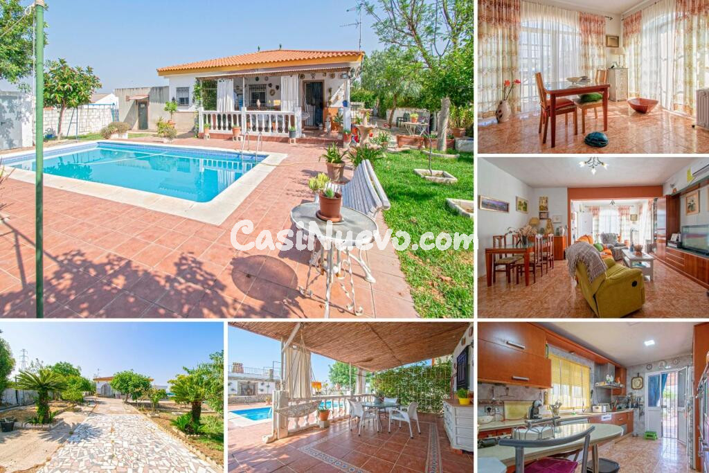 Gran parcela con dos casas independientes en Urbanización Torrelaguna!!!