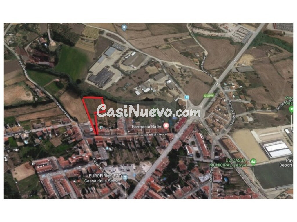 Parcela en Venta en Cassa De La Selva Girona