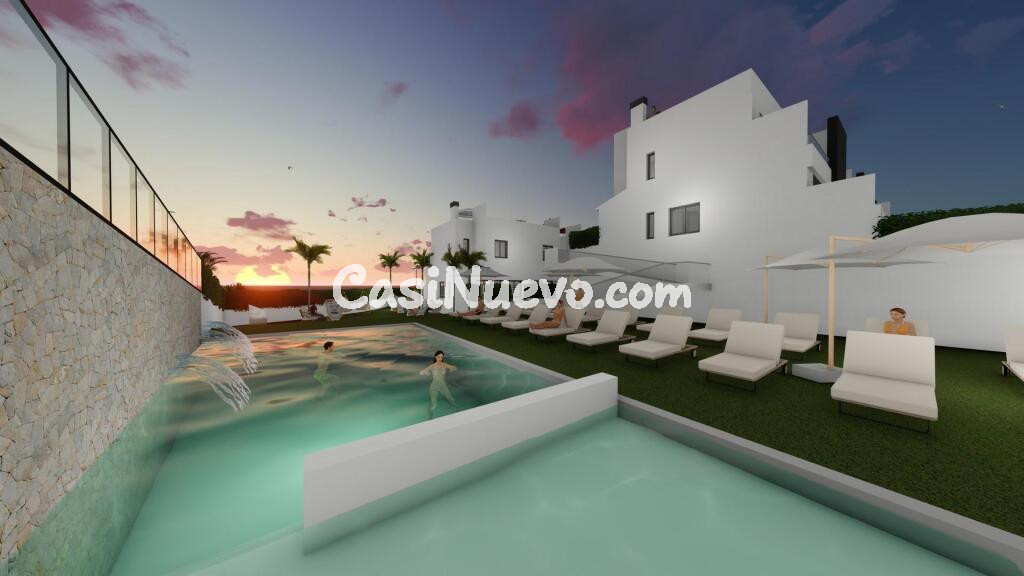 Adosados de obra nueva en venta en Cox - 44 casas modernas con grandes comodidades