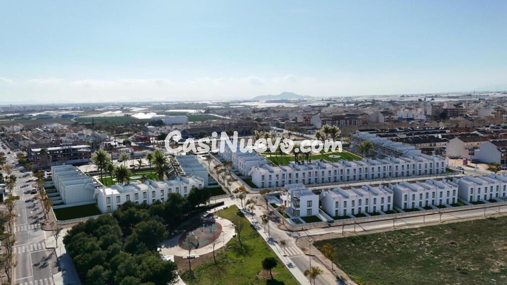 Bungalows de obra nueva en Pilar de la Horadada