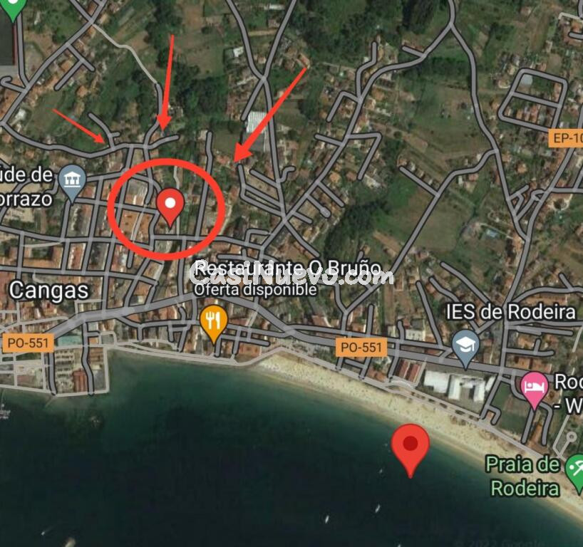 CASA DE 3 PLANTAS PARA RESTAURAR EN CALLE ATRANCO 24. CANGAS