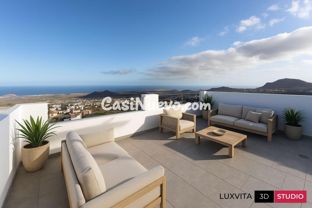 Viviendas con Vistas al Mar y a la Montaña en Sur De Tenerife
