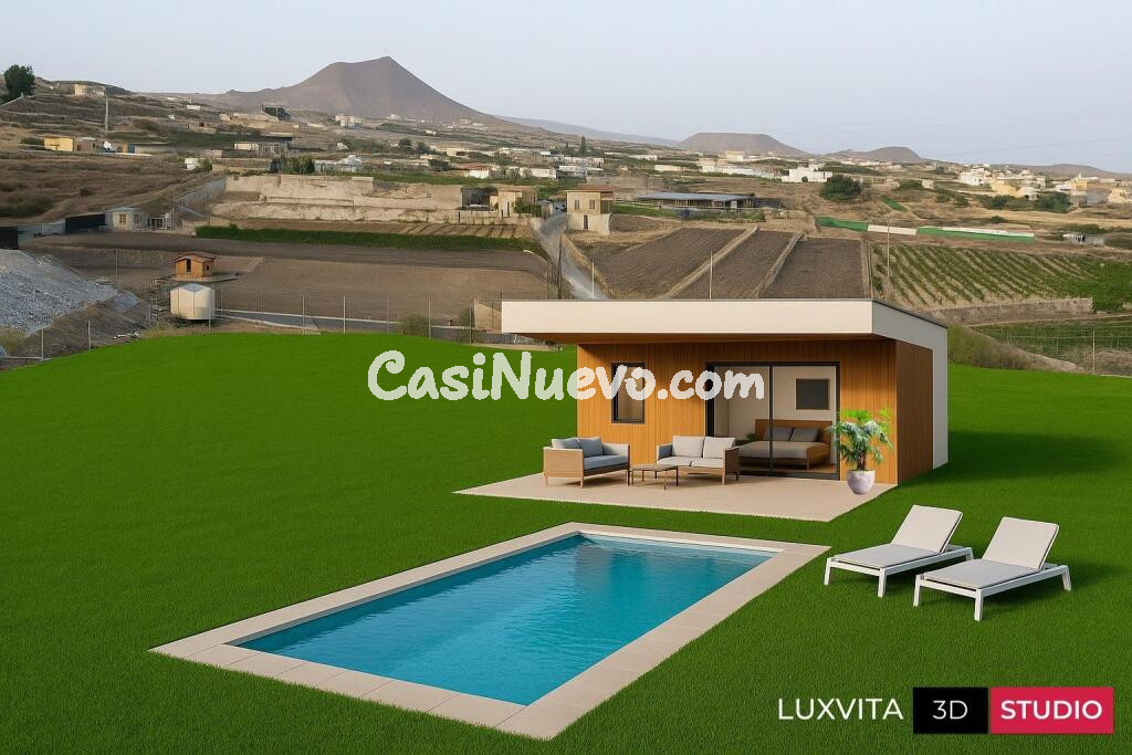 SE VENDE TERRENO RÚSTICO CON VISTAS AL MAR Y A LA MONTAÑA – SAN MIGUEL DE ABONA – 3.380 m2