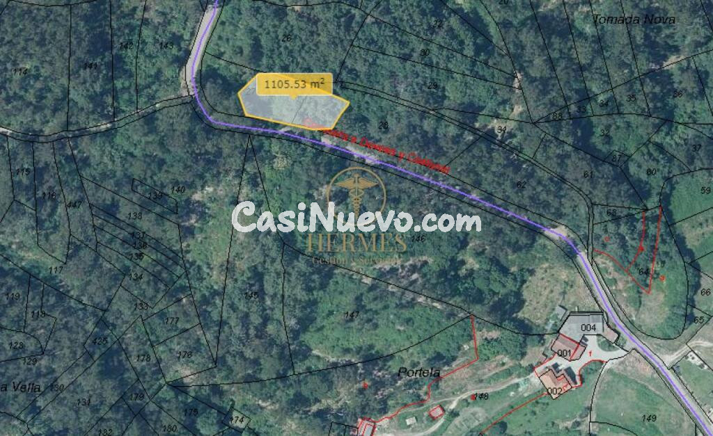 Terreno rustico ideal para explotacion 10.000 m2 en Tui