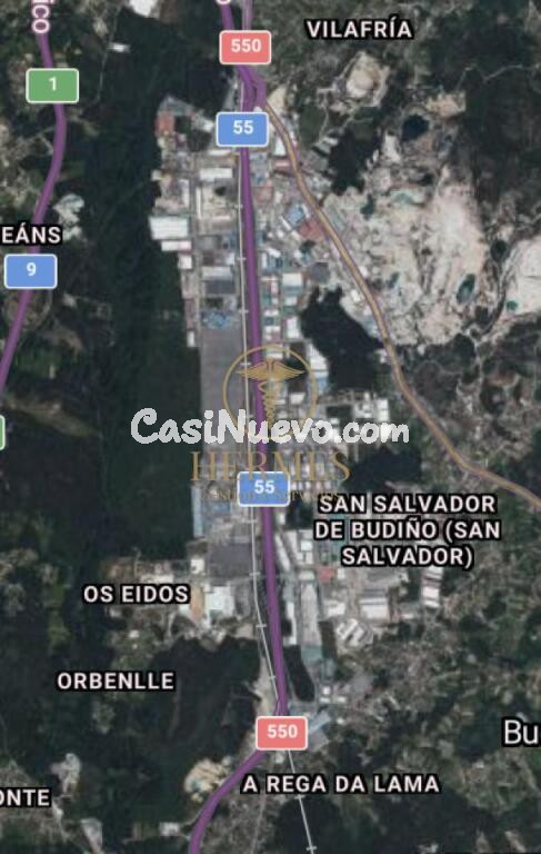 Suelo  industrial con naves en venta Porriño