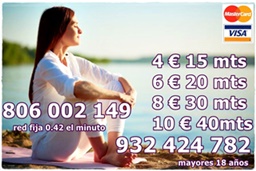 Tarotistas, Videntes y médium 30 min 8€ ☎ 932933512 y ☎ 806131072 taro