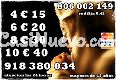 ¿Volveremos a estar Juntos? Tarot Visa 4 €15 m 932933512