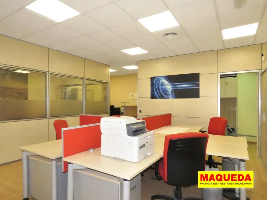 oficina amueblada en alquiler en vallecas - madrid