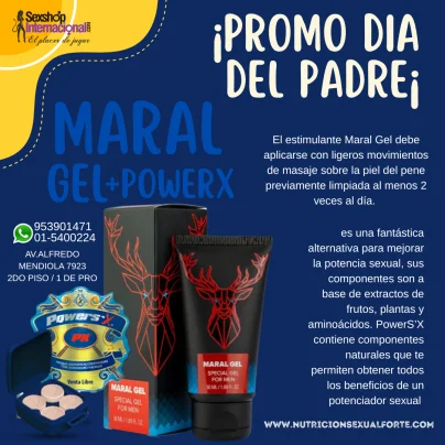 MARAL GEL-POWERSX-SEXSHOP LOS OLIVOS-