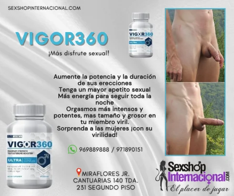 POTENCIADOR DE TESTOSTERONA VIGOR 360 ORIGINAL -MIRAFLORES, LIMA