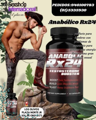 ANABOLIC RX 24 POR EL TAMAÑO SI IMPORTA