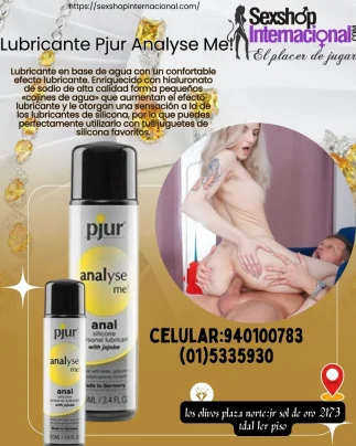 Lubricante Pjur Analyse Me! 30ml