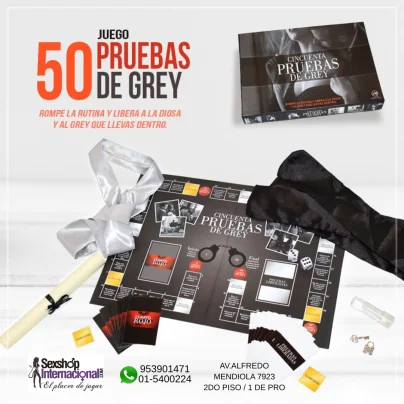 50 PRUEBAS DE GREY-JUEGO EROTICO-LOS OLIVOS-