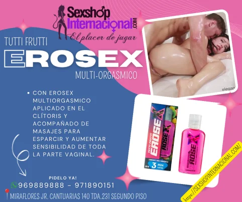 EROSEX lubricante multi orgásmico -intensifica el placer sexual