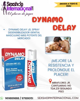 DISFRUTA POR MAS TIEMPO TUS ENCUENTROS INTIMOS CON DYNAMO DELAY