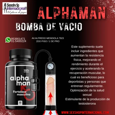 ALPHAMAN+BOMBA DE VACIO-LOS OLIVOS-