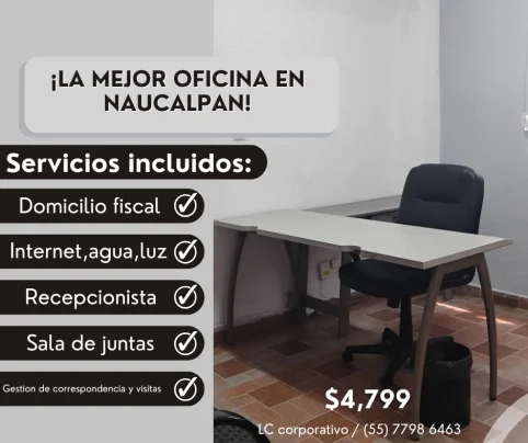 oficina en naucalpan
