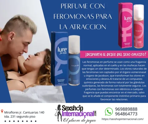 PERFUME DE ATRACCION! LUREN FEROMONAS- SEXSHOP MIRAFLORES LIMA