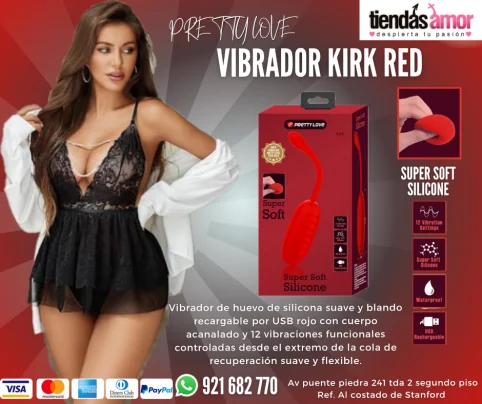 Pretty Love – Huevo vibrador de silicona supersuave con diseño acanala
