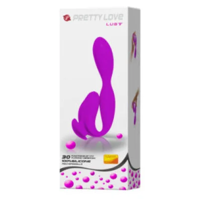 VIBRADOR LUST POTENTE VIBRACION ESTIMULA PUNTO G Y CLITORIS -LIMA