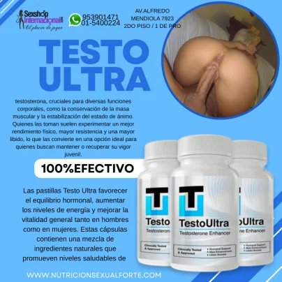 TESTO ULTRA TRATAMIENTO MASCULINO