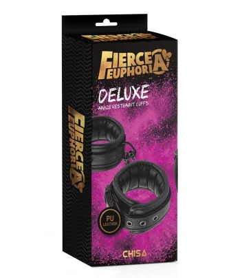 Deluxe Ankle Restraint Cuffs Ajustable Material: Poliuretano y metal