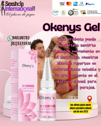 Okenys Gel Reductor Multiorgasmico