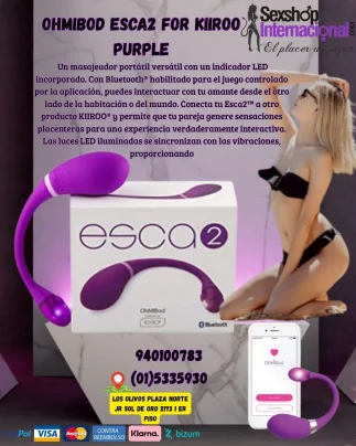 OHMIBOD ESCA2 FOR KIIROO PURPLE