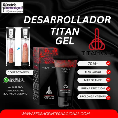 GEL TITAN GEL DESARROLLADOR-LOS OLIVOS-