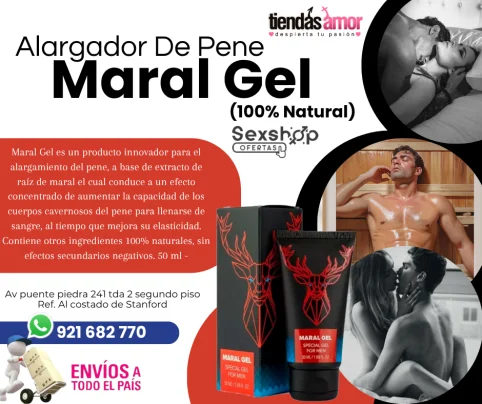 MARAL GEL Alargamiento del Pene Gel Especial para Hombres GENUINO 50 m