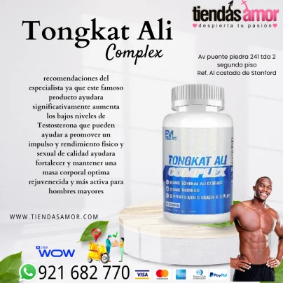 Tongkat Ali Complex  testosterona para hombres para ayudar a mejorar