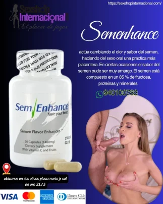 SEMENHANCE CAMBIA EL SABOR DEL SEMEN