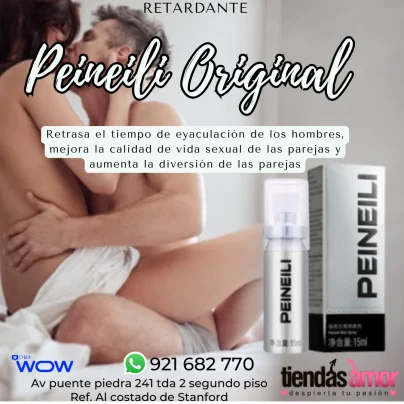 SPRAY RETARDANTE PEINEILI 15ml dura mas de 60 minutos  Muy efectivo pa