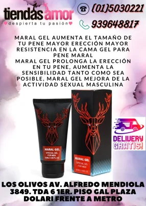 MARAL GEL - AUMENTA EL DESEO Y POTENCIA SEXUAL