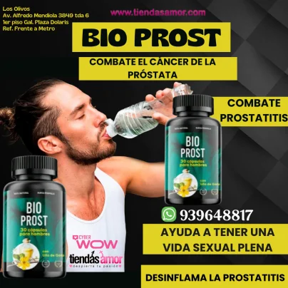PROBLEMAS EN LA INTIMIDAD BIO PROST POTENCIA TUS ERECCIONES
