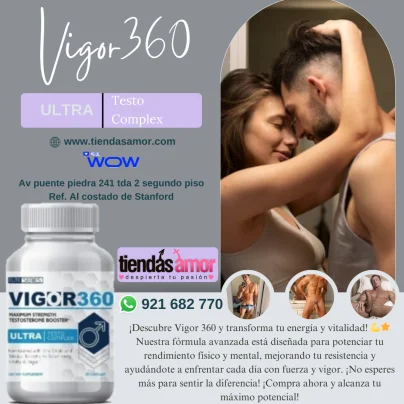 Vigor 360 disfunción eréctil y bajo deseo sexual totalmente natural