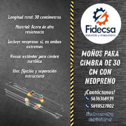 tirantes para cimbra 20 cm
