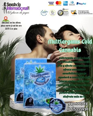 Lubricante en gel a base de Cannabis