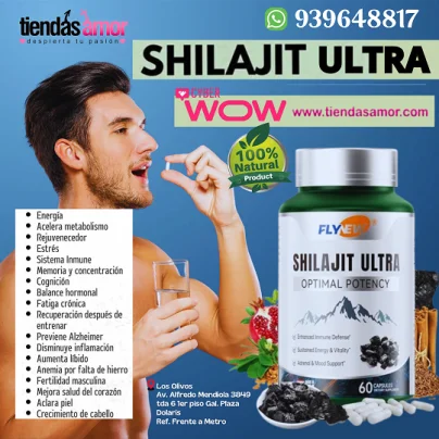 Shilajit Ultra  origen natural diseñada el desarrollo viril