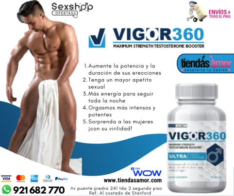 Vigor 360 Original Orgasmos más intensos y un placer sexual más profun