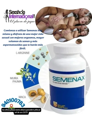 Llegarás a eyacular hasta un 500% más de semen.
