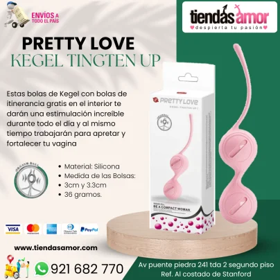 PRETTY LOVE KEGEL TINGTEN UP te darán una estimulación increíble y for