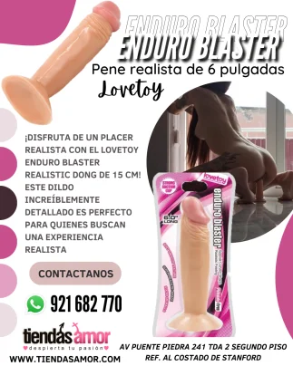 Lovetoy Consolador Enduro Blaster Realistic Dong 16.5 Cm