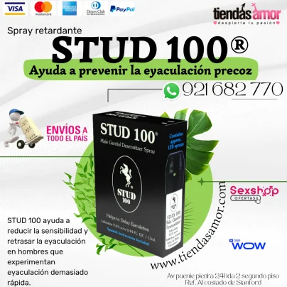 Desarrollado en 1970, STUD 100 ayuda a reducir la sensibilidad