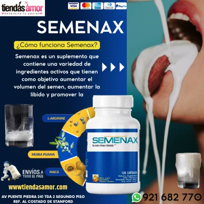 Semenax 90 Caps Mejora el volumen del semen, la función de los esperma